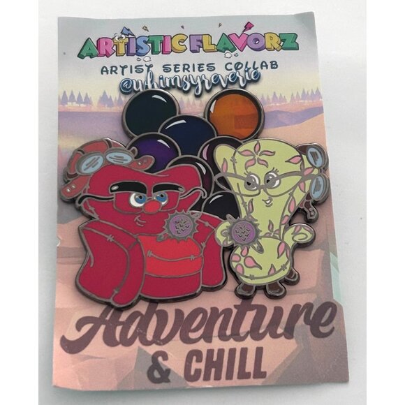 Artistic Flavorz Whimsy Revert Adventure Chill Pin Set Inspired by Disney UP - Picture 1 of 3